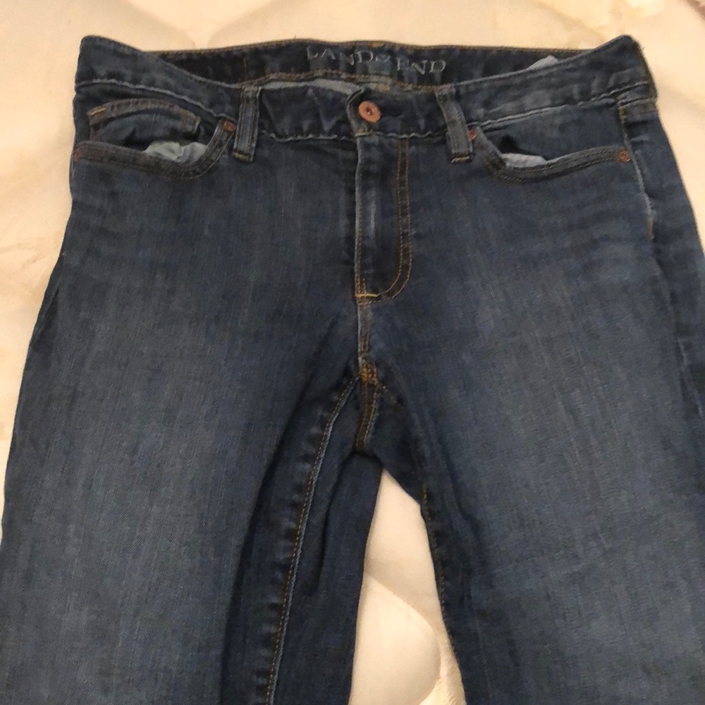 Lands end skinny jeans
